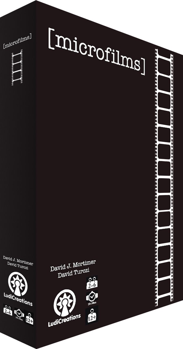 Microfilms - [microfilms] - Engelstalig Kaartspel - LudiCreations